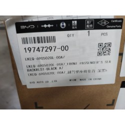 Dossier de siège avant passager-Noir A7 - BYD - 19747297-00