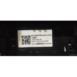Garniture arrière du tableau de bord auxiliaire - Galvanoplastie grise mate 1 - BYD - 13457495-00