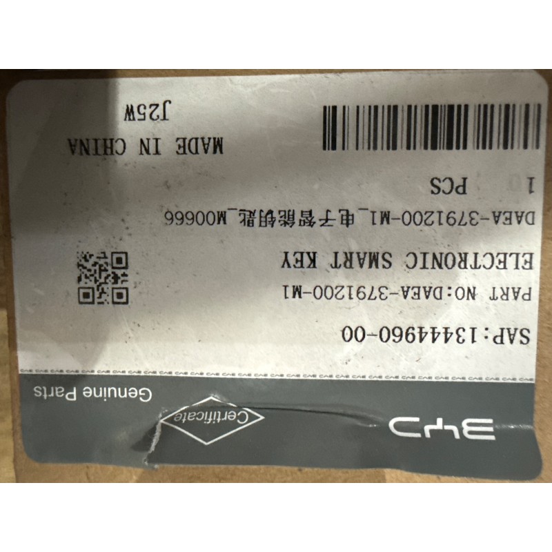 Clé intelligente électronique - BYD - 13444960-00