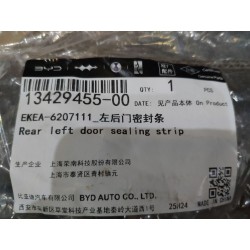 Bande d'étanchéité de la portière arrière gauche - BYD - 13429455-00