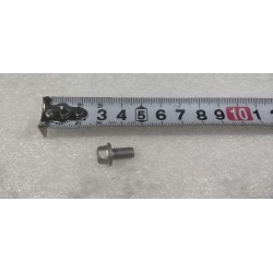 Boulon à bride hexagonale - M6 × 12 × 1 mm - Acier inoxydable - Dacromet - A2-70 - BYD - 13394116-00