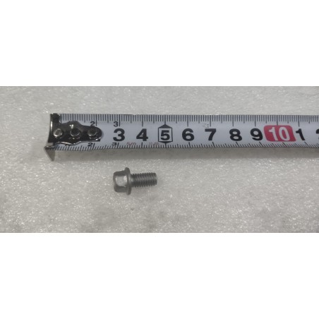 Boulon à bride hexagonale - M6 × 12 × 1 mm - Acier inoxydable - Dacromet - A2-70 - BYD - 13394116-00