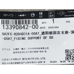 Support de fixation de pare-soleil-Noir foncé 5 - BYD - 13390842-00