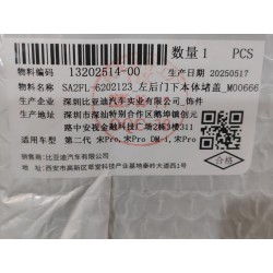 Bouchon de carrosserie inférieur de porte arrière gauche - BYD - 13202514-00
