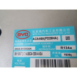 Compresseur électrique - BYD - 13200430-00