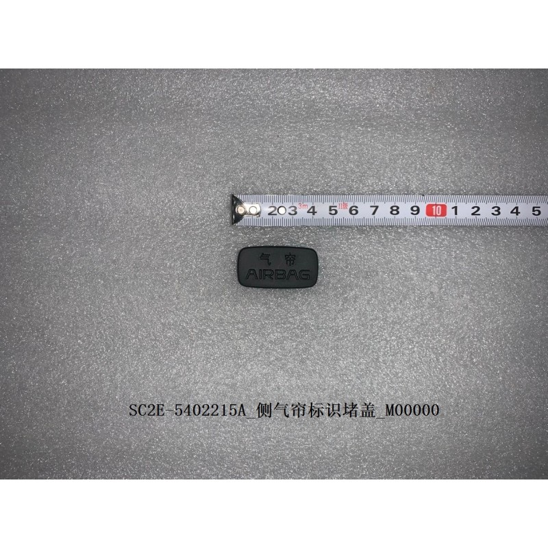 Bouchon d'identification de l'airbag rideau latéral - BYD - 13190222-00