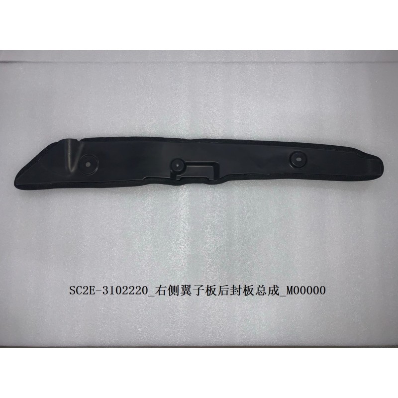 Panneau de recouvrement arrière de l'aile droite - BYD - 13186466-00
