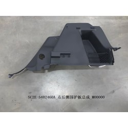 Protection de la paroi latérale arrière droite - BYD - 13182868-00