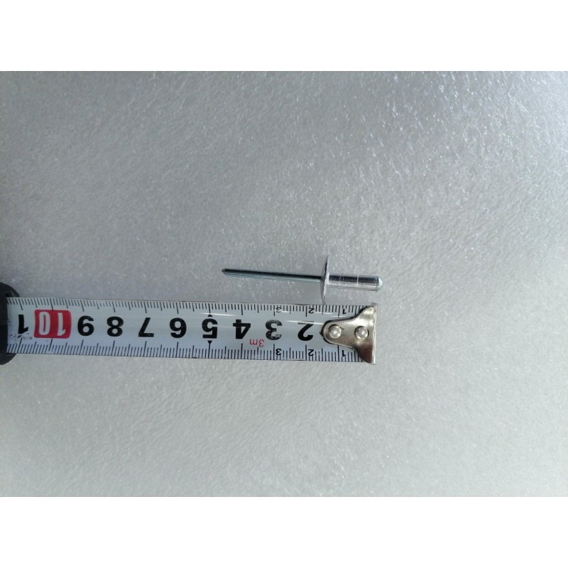 Rivet - Φ4,8 × 14 mm - Aluminium - Rivet aveugle à extrémité ouverte avec tête bombée - BYD - 13168882-00