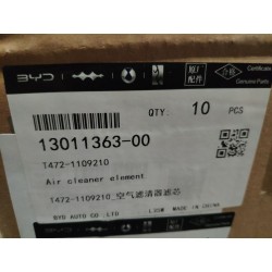 Élément filtrant - BYD - 13011363-00