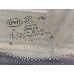 Vitre de la custode arrière gauche - Anodisé mat argenté - BYD - 12974377-00