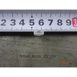 Fusible - MICRO - 32 V - 25 A - BYD - 12785031-00