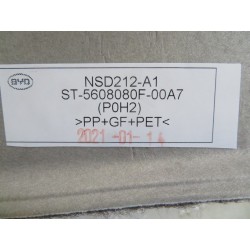 Couvercle de protection droit du coffre - Noir foncé 5 - BYD - 12761594-00