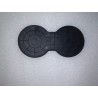 Pad en caoutchouc du porte-gobelet du couvercle de garniture supérieure - noir foncé 5 - BYD - 12685263-00