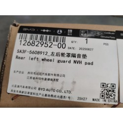 Tampon NVH du garde-roue arrière gauche - BYD - 12682952-00