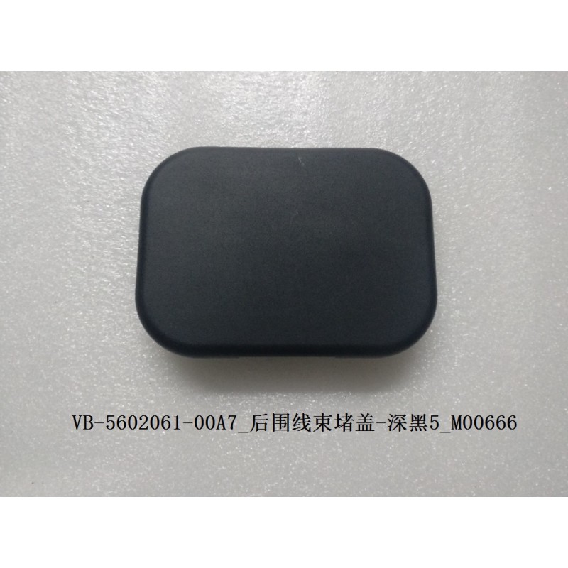 Capuchon de fiche de faisceau de câblage de paroi arrière - noir foncé 5 - BYD - 12668254-00