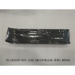 Bouclier intérieur du seuil de porte avant droit - noir foncé 5 - BYD - 12668250-00