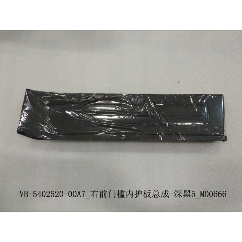 Bouclier intérieur du seuil de porte avant droit - noir foncé 5 - BYD - 12668250-00