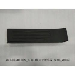 Protection intérieure du seuil de porte avant gauche - noir foncé 5 - BYD - 12668249-00