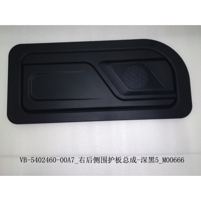 Bouclier de paroi arrière droite - noir foncé 5 - BYD - 12668247-00