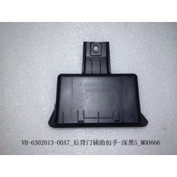 Poignée auxiliaire de couvercle de coffre - noir foncé 5 - BYD - 12668239-00