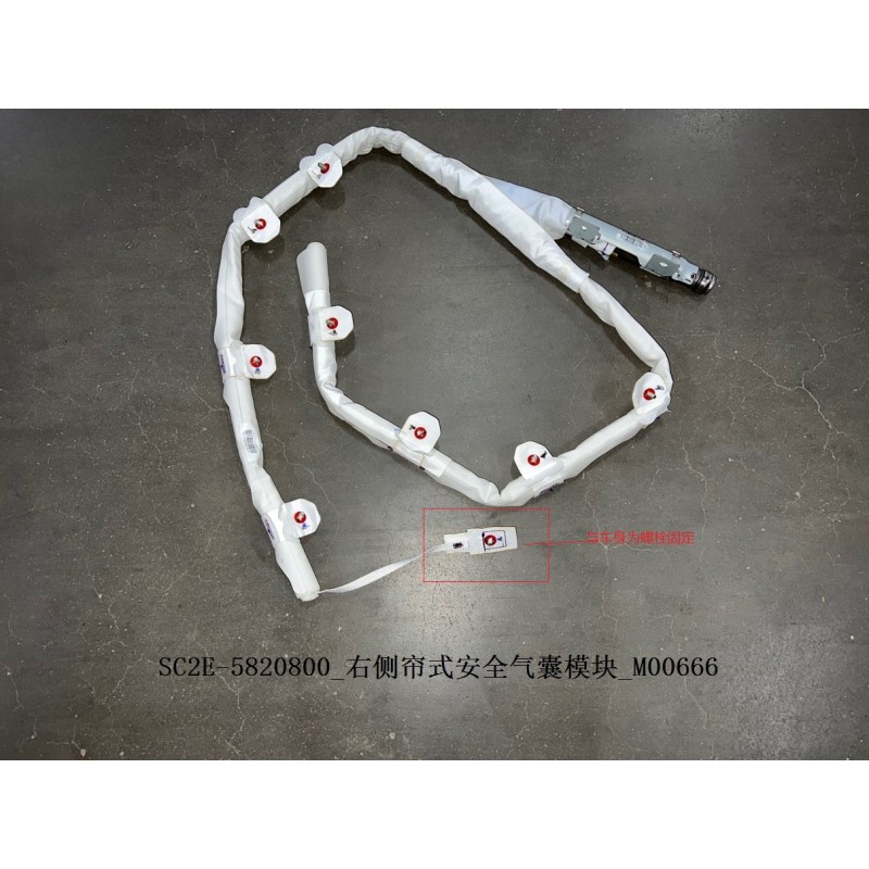 Module de l'airbag rideau latéral droit - BYD - 12634452-00