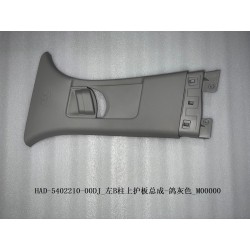 Protection supérieure, montant b, gauche - gris - BYD - 12466289-00