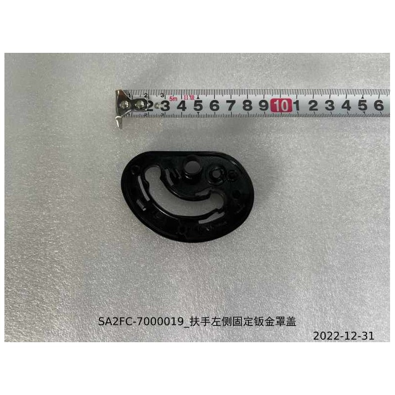 Couvercle de tôle de plaque de fixation gauche de l'accoudoir - BYD - 12417482-00