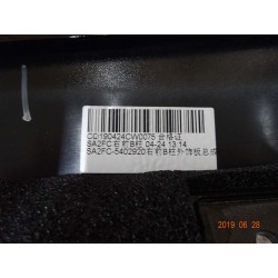 Garnissage extérieur, montant b avant, r - BYD - 12412540-00