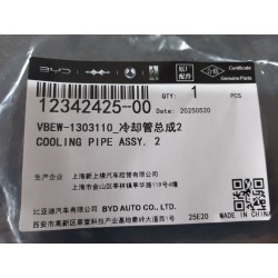 Tuyau de refroidissement 2 - BYD - 12342425-00