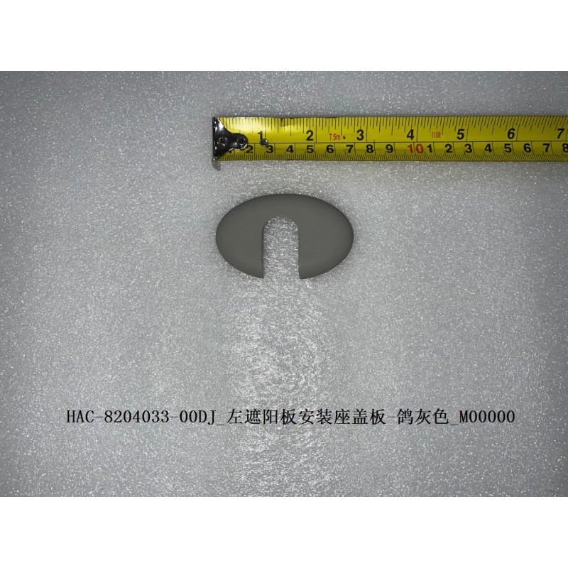 Couvercle de support de pare-soleil gauche - gris pigeon - BYD - 12293012-00