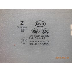 Vitre, porte, avant - BYD - 12225834-00