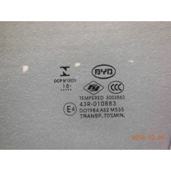 Vitre, porte, avg - BYD - 12225789-00