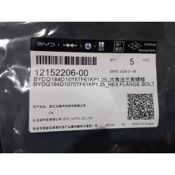 Boulon à embase hexagonale - BYD - 12152206-00