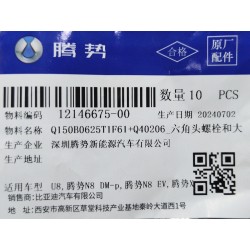 Boulon six pans - BYD - 12146675-00