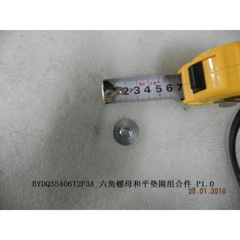 Écrou hexagonal - BYD - 12139696-00