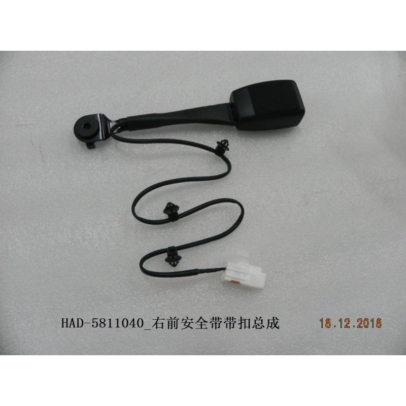 Boucle de ceinture de sécurité, av - BYD - 12097569-00