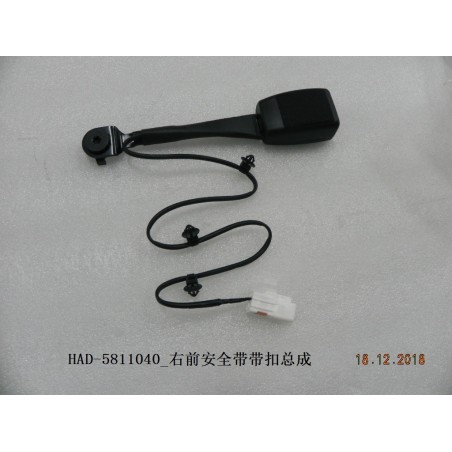 Boucle de ceinture de sécurité, av - BYD - 12097569-00