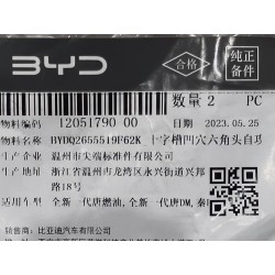 Vis autotaraudeuse - BYD - 12051790-00