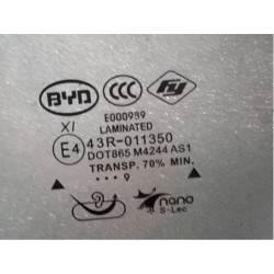 Vitre de la portière avant gauche - BYD - 11784708-00