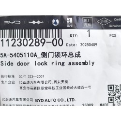 Bague de verrouillage de porte latérale - BYD - 11230289-00