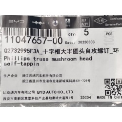 Vis autotaraudeuse - BYD - 11047657-00