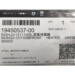 SA3HJU-1211100BFRONT Capteur à oxygène chauffant amont - BYD - 19450537-00