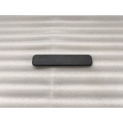 Plaque de recouvrement VIN - Noir standard - BYD - 10816291-00