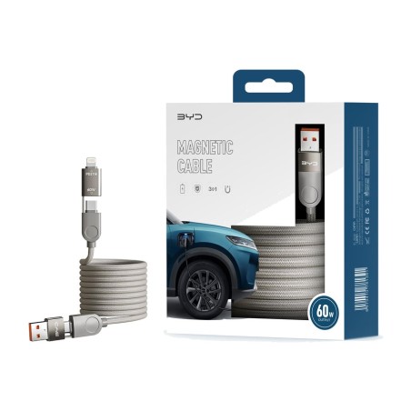 Câble de charge magnétique 4-en-1 60W BYD - 20944028-00