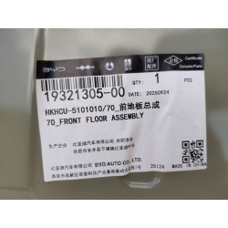 Plancher avant - BYD - 19321305-00