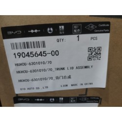 Couvercle de coffre - BYD - 19045645-00