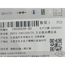 Gouttière arrière gauche - BYD - 19045639-00