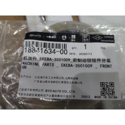 MACHINE PARTS - EKEBA-3501009 - Ensemble étrier de frein avant - STAINLESS STEEL - BYD - 18841634-00