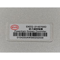 Contrôle du domaine d'alimentation - BYD - 18690142-00